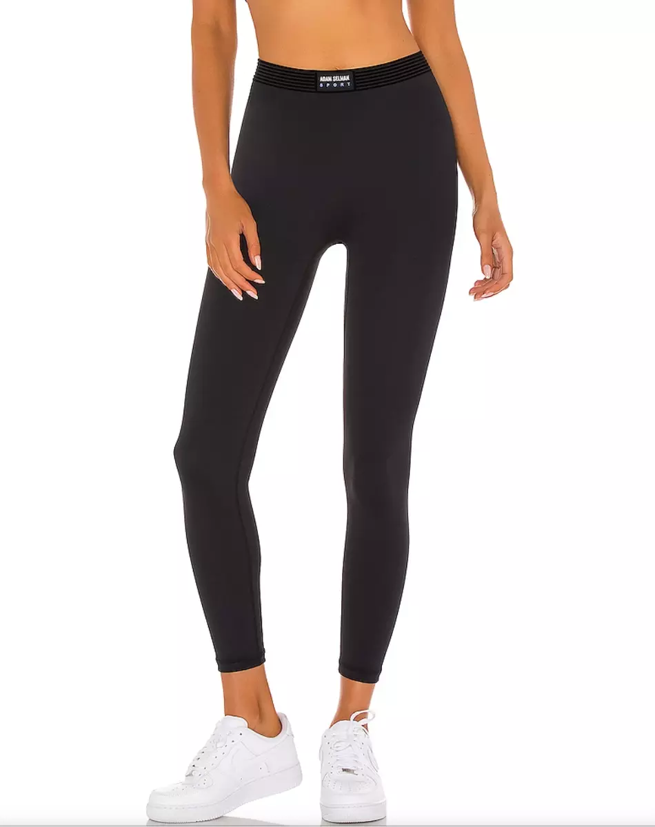 Adam Selman Sport Women's Black Bonded Active Legging Black Size