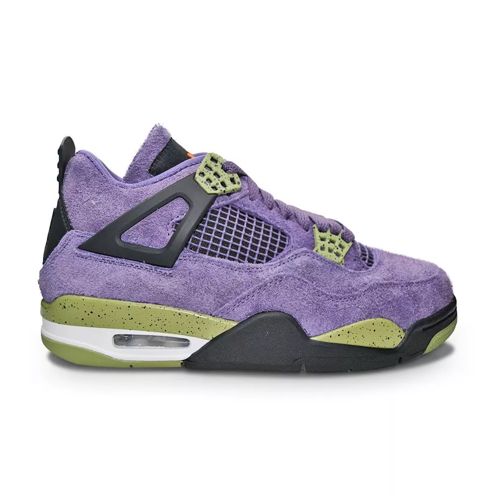 Womens Nike Air Jordan 4 Retro - AQ9129 500 - Canyon Purple Safety