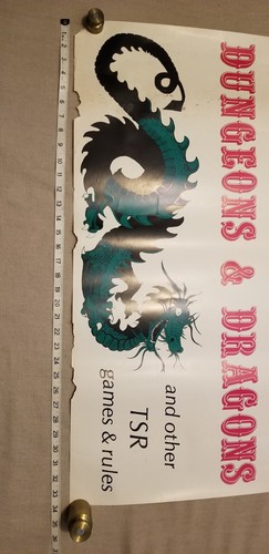 TSR**ADVANCE D&D* POSTER* *EXTREMELY RARE*PLEASE READ DESCRIPTION  - Picture 8 of 14