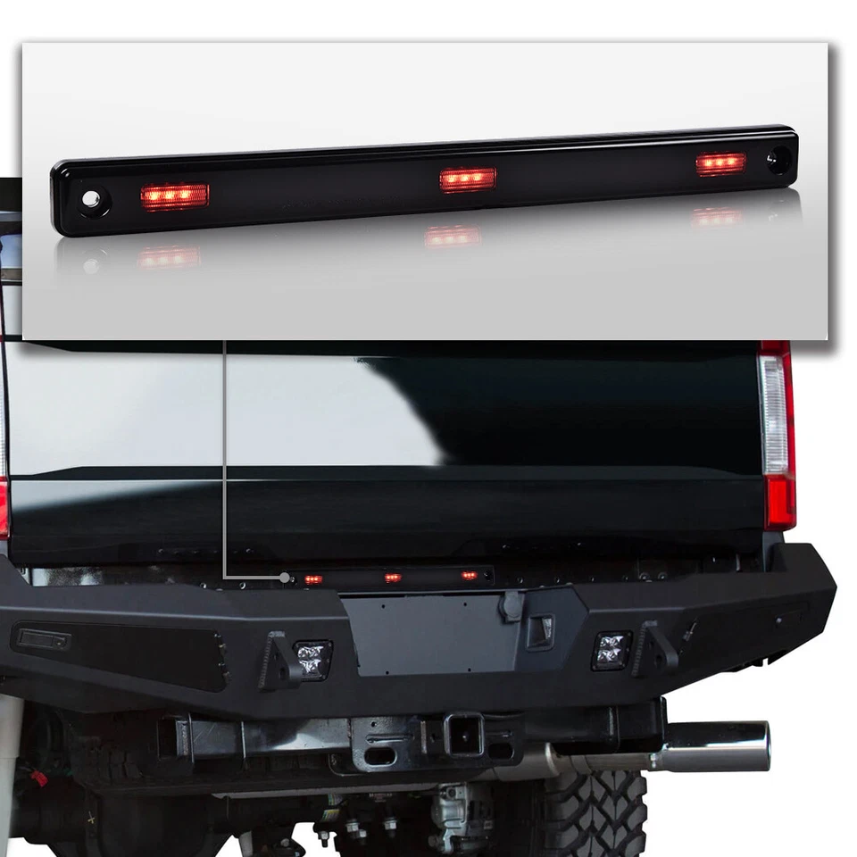 Luz marcadora trasera LED Super Duty apta para Ford F250 F350 F450 F550 2017-2022 Foto 2 de 4