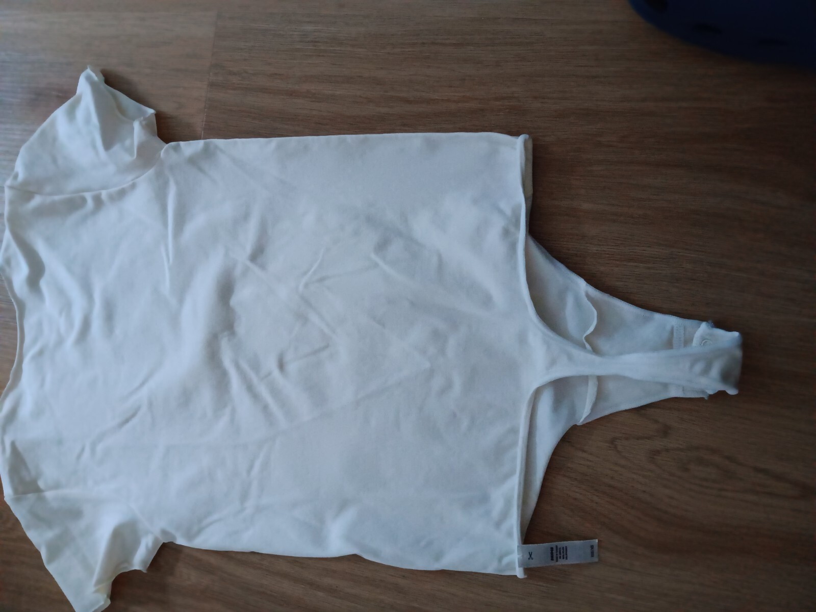 Skims T Shirt Bodysuit XS/XXS Cream Colour Unworn eBay