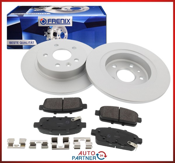 Bremsscheiben BeläGe FüR Opel Astra J P10 Ø268Mm Hinterachse Hinten HA Satz Kit-image