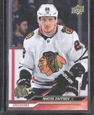 2023-24 Upper Deck Nikita Zaitsev #292 #'d/100-Gold Exclusives
