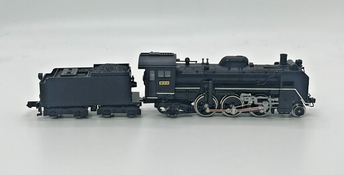 N Scale Micro Ace C58-363 Steam Locomotive With Tender