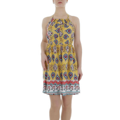 Damen  Kleid 1921 Ital-design In Gelb