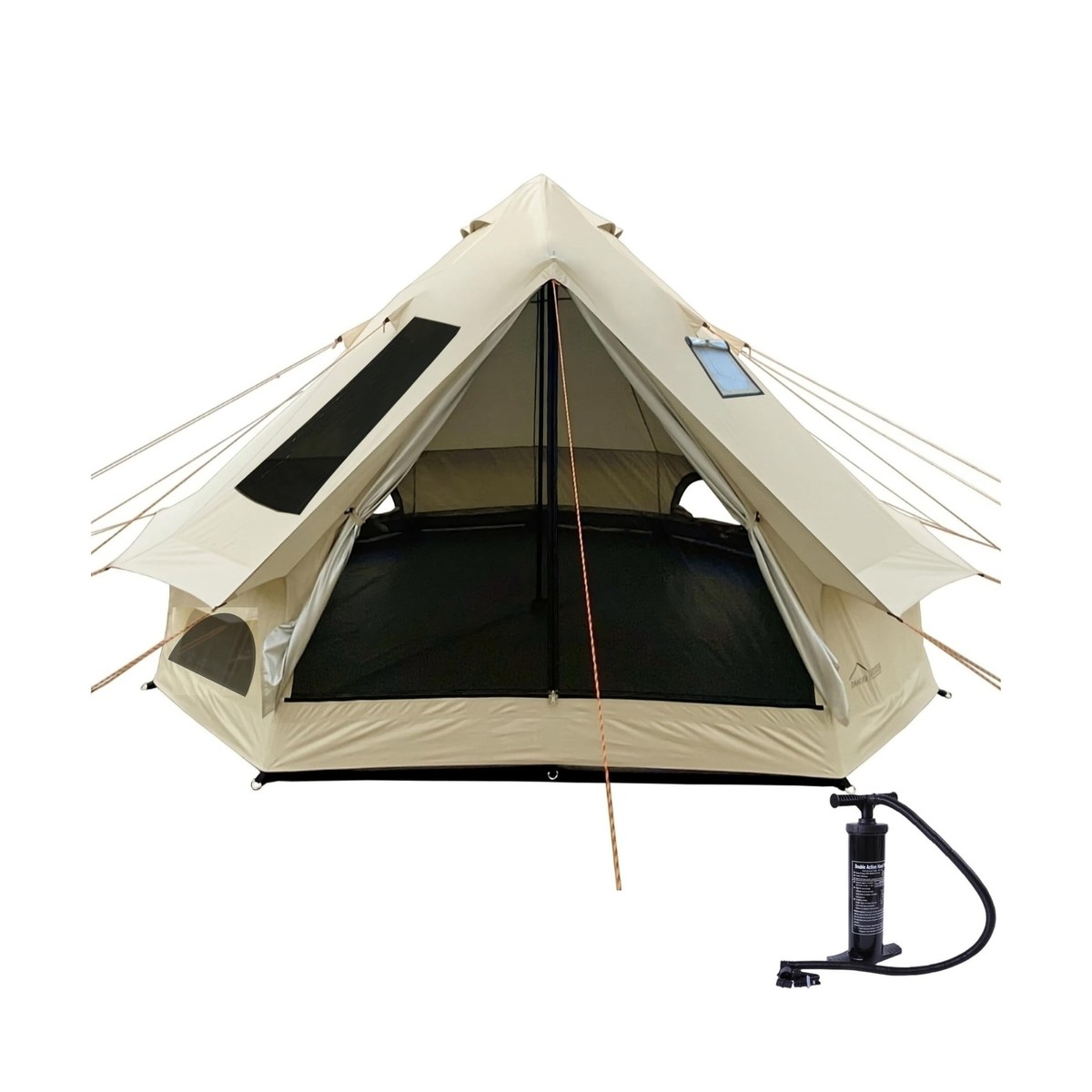 DANCHEL OUTDOOR B2I 4 Season Inflatable Hot Tent with Stove Jack