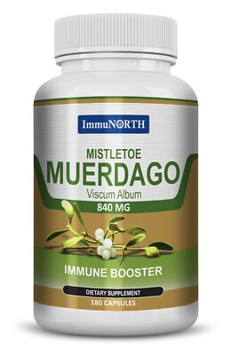 MUERDAGO  840 Mg MISTLETOE BOOSTER INMUNOLOGICO ALTA CONCENTRACION 180 Caps