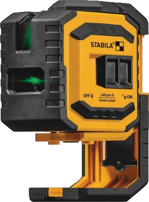 Kreuzlinien-Lotlaser LAX 300 G 30 m ± 0,3 mm/m STABILA