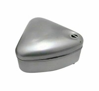 Rechts Werkzeugbox Einheit Raw Blankes Metall FüR Royal Enfield Kugel Klassisch
