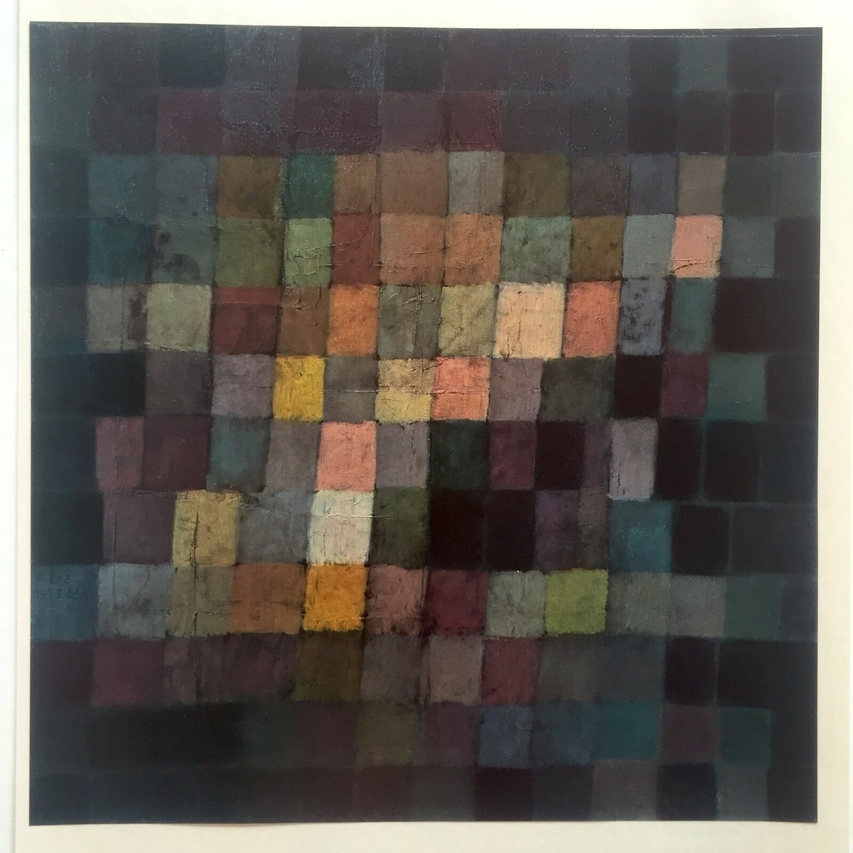 PAUL KLEE 1967 MODERNIST LITHOGRAPH PRINT 