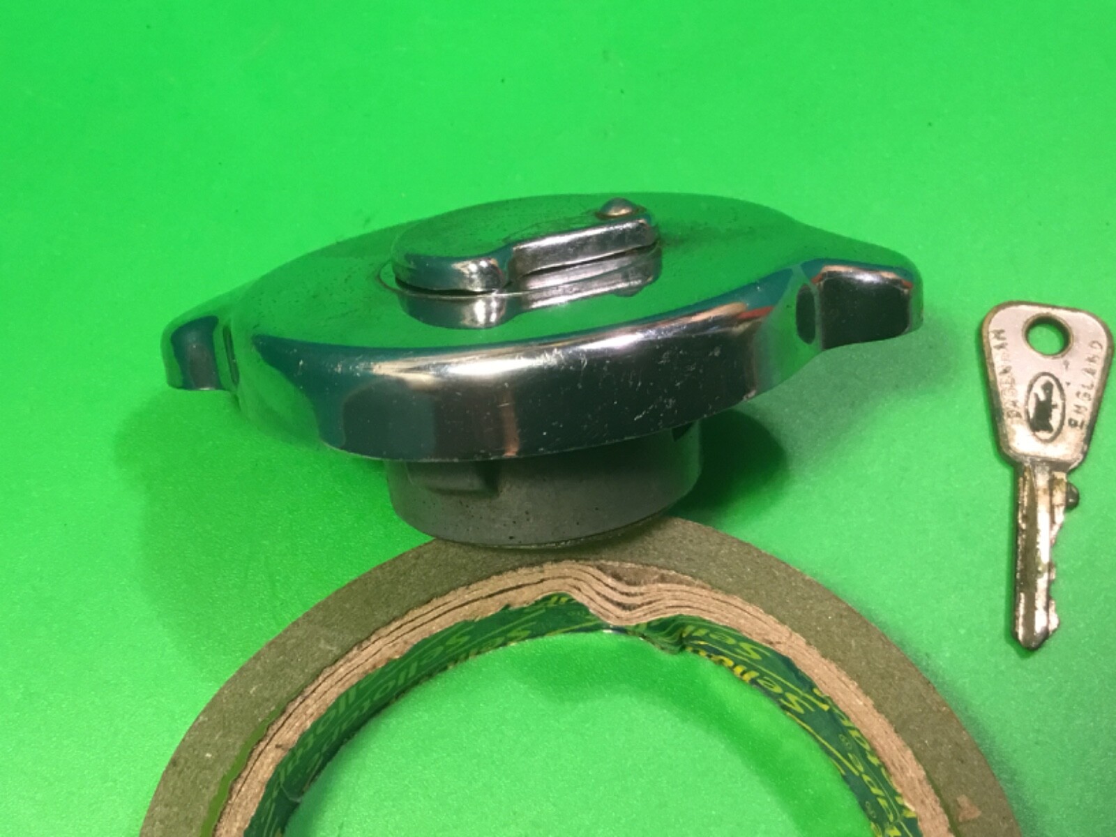 Ford Car Lock Fuel Tank dagenham Key Union FS918 Classic,chrome,7 35105