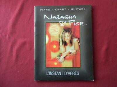 Natasha St. Pier - L´Instant d´après .Songbook Notenbuch .Piano Vocal Guitar PVG