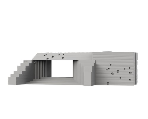 BUNKER SCHARTENSTAND - 3D PRINTED DIORAMA WARGAME TERRAIN NORMANDIE V2 - Bild 4 von 5