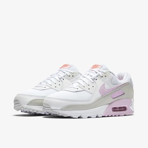 pink and white air max 90