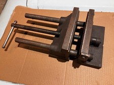 Vintage Heinrich Model 30 milling/machinist/drill press vise 8" USA 30b
