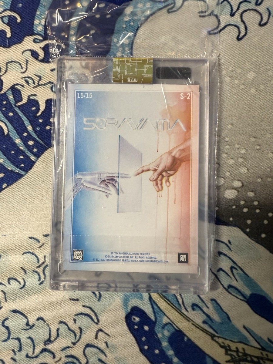 超かぐや姫！Complete Set of All Hologram Cards GAS Rainbow Foil Trading Card Set Hajime Sorayama x Complex AUTO