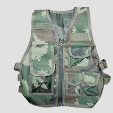 AZB Kids Tactical Vest Adjustable Camouflage Airsoft Paintball Games Training