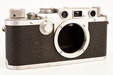 Leica IIIf Black Dial Barnack Rangefinder Body 35mm Camera SN 606746 V29