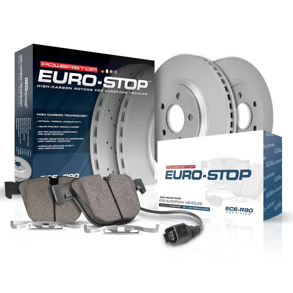 Power Stop ESK867 EUROSTOP BRAKE KIT Front 2001-2002 BMW Z3/ — 第 2/4 张图片