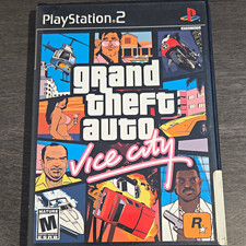 Rockstar Grand Theft Auto: Vice City PS2 Manual Included M NTSC-U/C Action