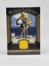 2014 UPPER DECK GOODWIN CHAMPIONS BOB HANNAH MOTOCROSS SP AUTHENTIC JERSEY