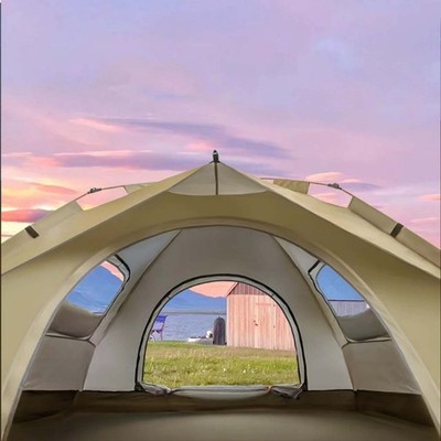 Quick Lightweight Automatic Tent 4 Size Options Family Outdoor Weekend Trips