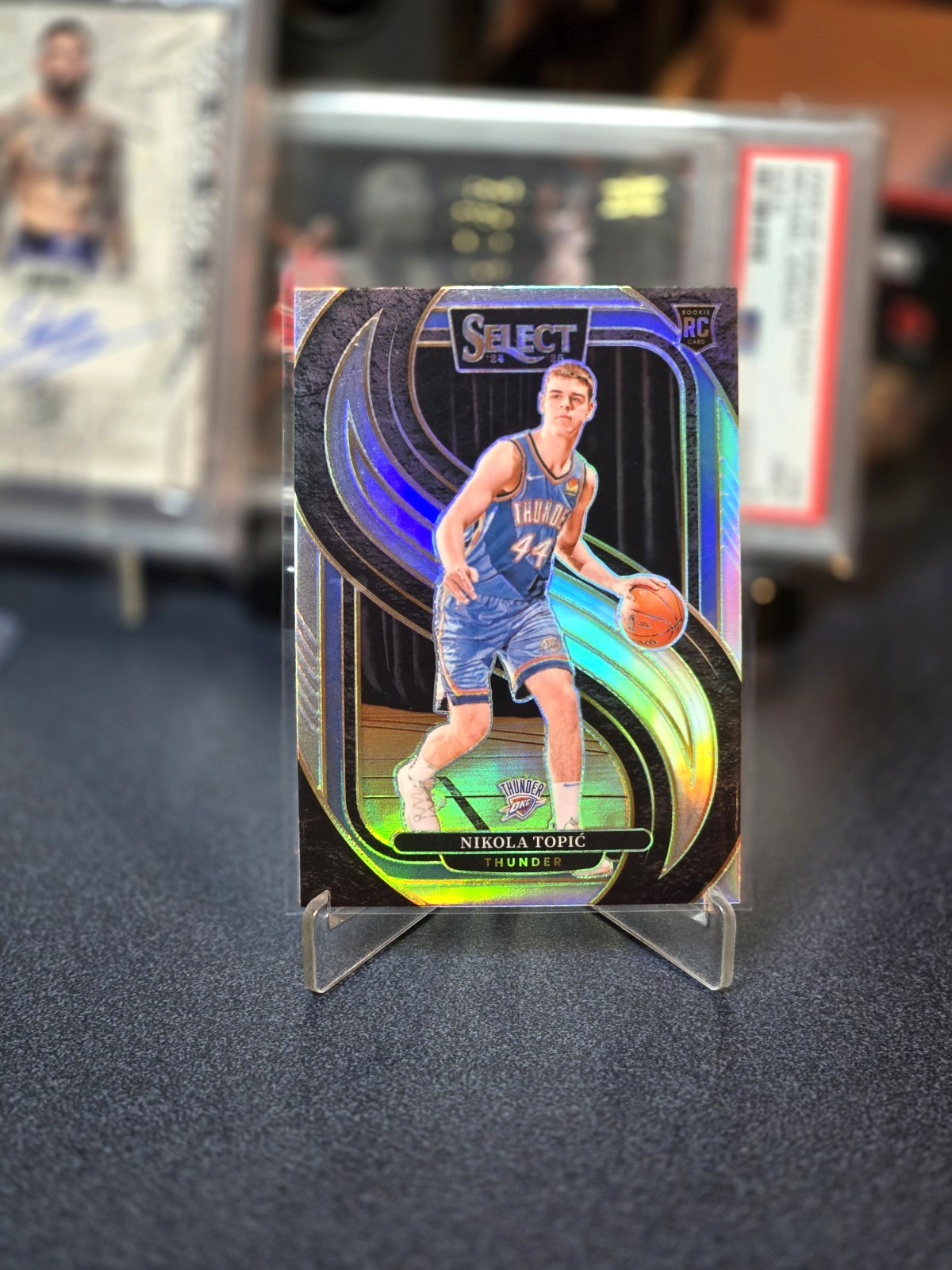 2024-25 Panini Select - Premier Level Nikola Topic #171 Silver Prizm (RC)