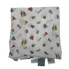 Aden  Anais Harry Potter Swaddle Baby 44"x44" 100 Muslin Cotton White Sleep