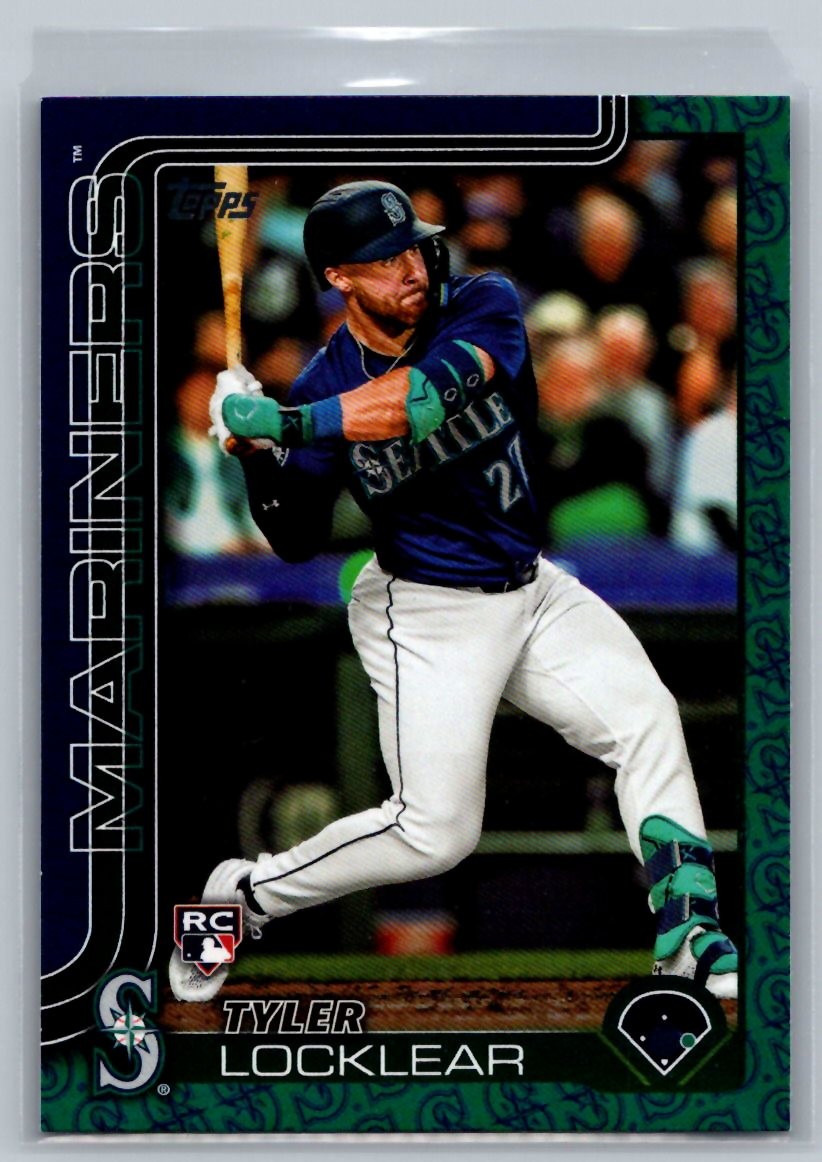 2025 Topps Chrome #41 Tyler Locklear Raywave Refractors