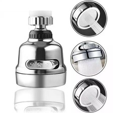 360 Degree Rotating Faucet Movable Kitchen Tap Head Water Saving Nozzle Sprayer