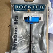 NEW! Rockler 1-7/8" Carbide Forstner Tipped Bit Type 3/8" Long Shank #68810