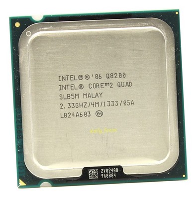   Core Q8200 2.33 GHz Socket 775 4 cores 4 threads SLG9S CPU Processor 4 MB *gi