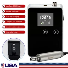 Dental Lab Portable Brushless Micro Motor Small Size with E-Type Motor Handpiece