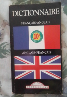 livre dictionnaire francais anglais