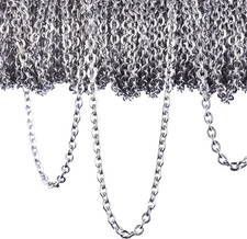 12 Metri Collane a Catena in Acciaio Inossidabile Catena Di Collegamento Collana