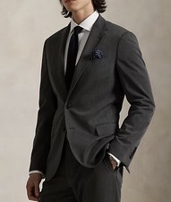 New Polo Ralph Lauren Modern Performance Twill Sport Coat Size-38R 200 Off MSRP
