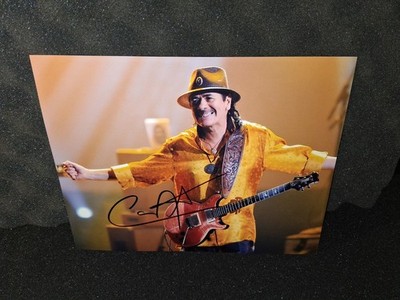CARLOS SANTANA Signed Autographed 8x10 Photo w/COA