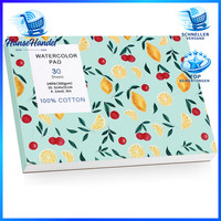 Aquarellpapier Block 300G/M² 30 Blatt 10,5X15Cm FüR Malen Zeichnen KüNstler