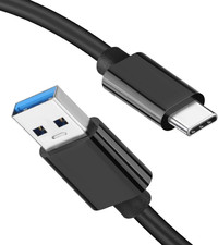 USB C to USB a 3.1 Gen 2 Data Cable, 3Ft, 1-Pack, Black Type C 3A Fast Charge