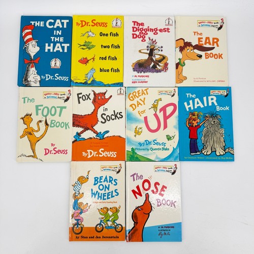 Lot 10 Dr. Seuss Bright & Early Beginner Books Hardcover