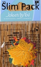 RETIRED Jolee's By You AUTUMN MAPLE LEAVES Stickers Fall Tree Thanksgiving RARE!