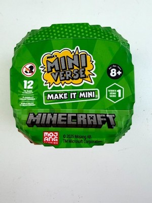 MGA's Miniverse Make It Mini Minecraft Collectible Series 1 Assortment Ages 8+