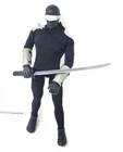 GI Joe Snake Eyes Black Suit Ninja 1996 Hasbro Action Figure No Other Accessory.