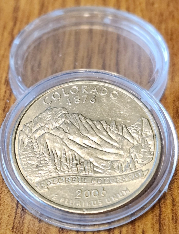 50% Off Sale - 2006D Colorado State Collectible Quarter from Bank Rolls - Image 2 of 4