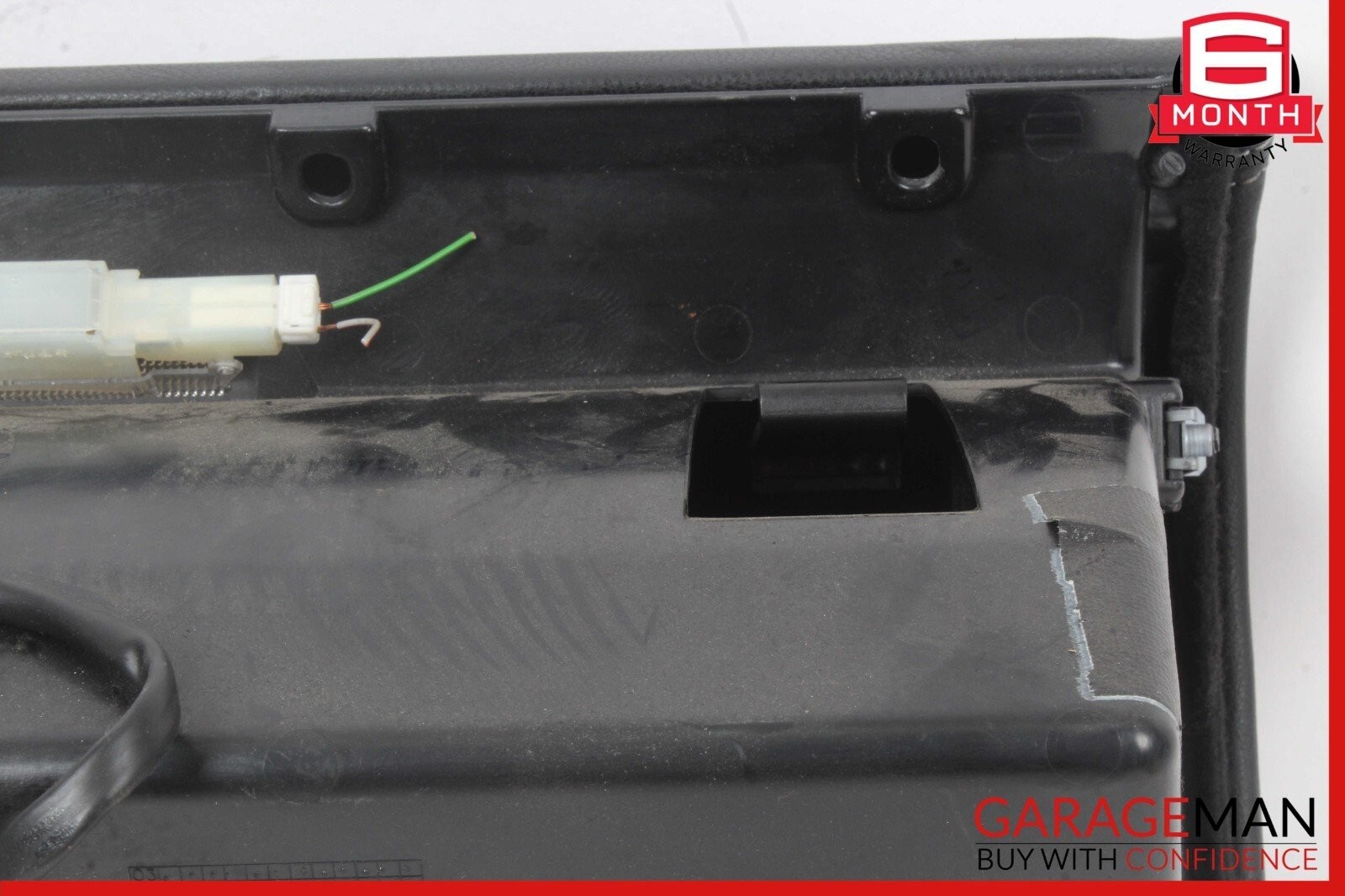 03-13 Maserati Quattroporte Dash Board Dashboard Glove Box Compartment Black OEM
