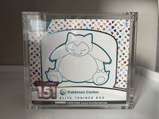 151 Elite Trainer Box Pokémon Center  include Acrylic case 