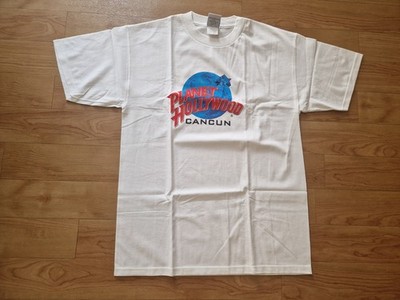 Planet Hollywood Cancun White Tee Size L New Neu