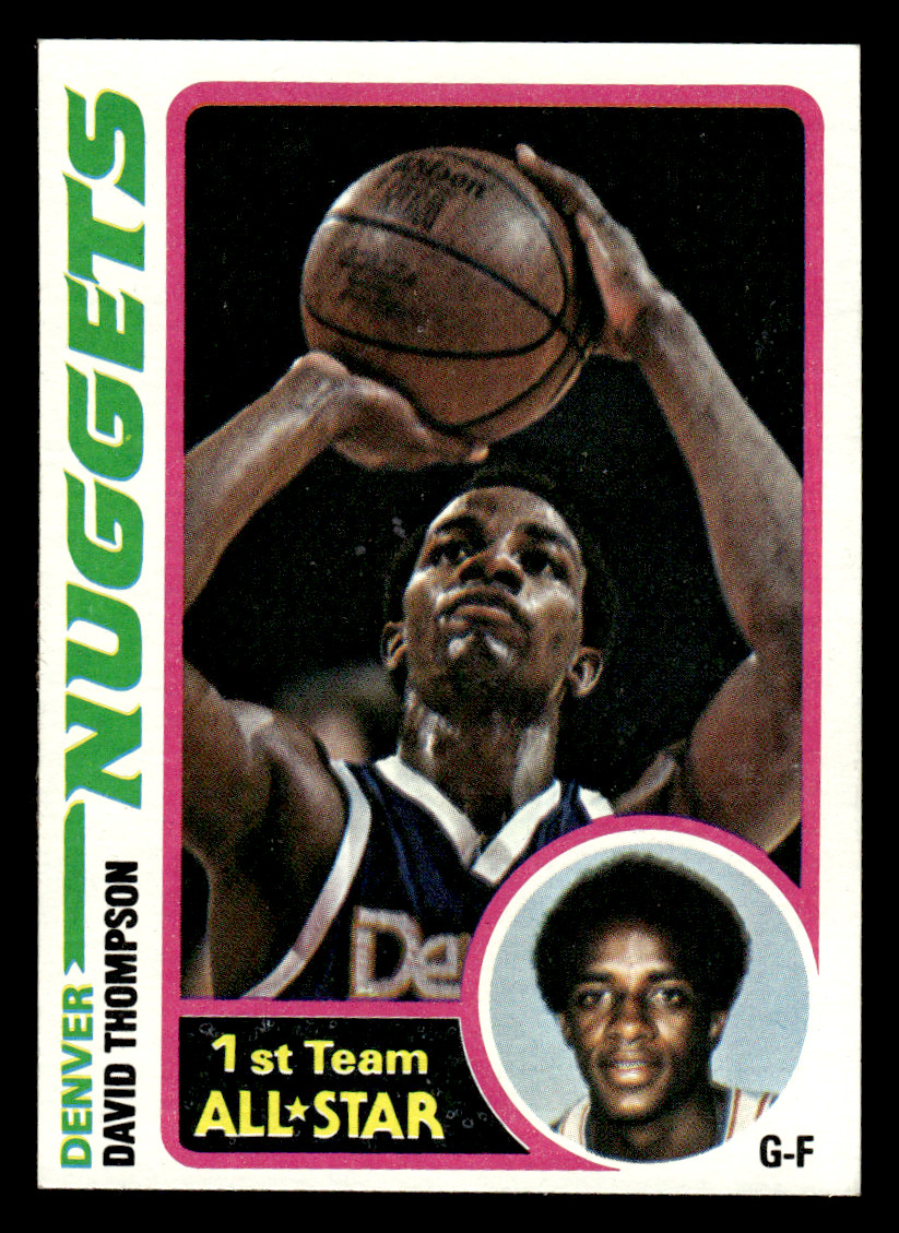 -CS- 1978-79 Topps - #100 David Thompson *Free Shipping* Nuggets