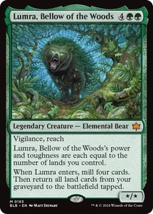 Lumra, Bellow of the Woods - Foil - Bloomburrow - Mythic