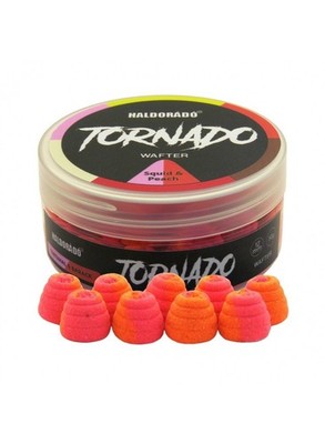 Haldorado Tornado Wafter 12mm Squid Peach Karpfen Method Feeder Köder